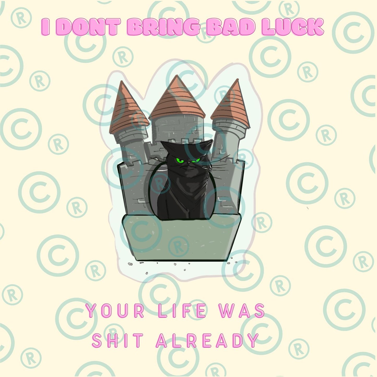 I'm Not Bad Luck Sammy Mug image 1