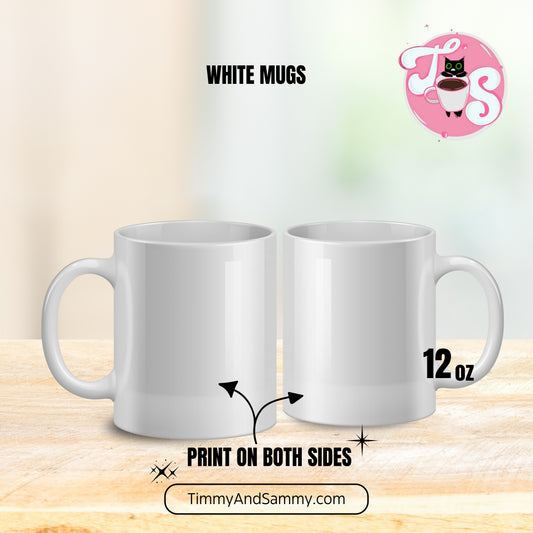 Custom Mug 12oz White image 1