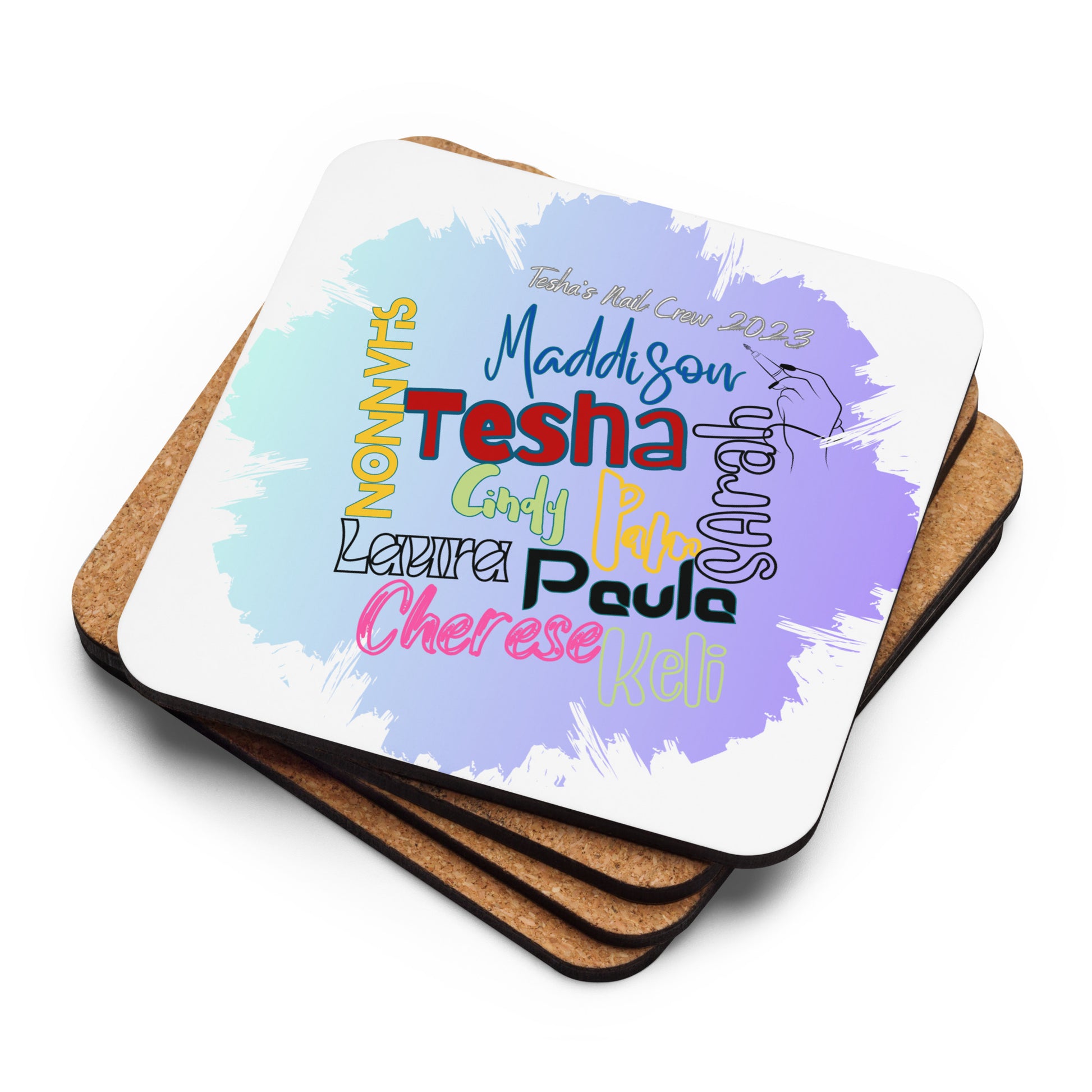 White Lotus Academy Coasters Set of 2 image 0